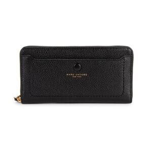 Marc Jacobs Empire City Zip-Around Long Wallet Black NWT*